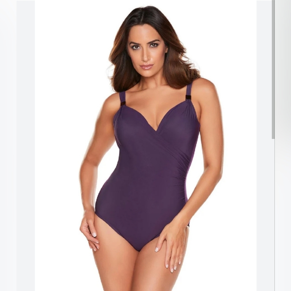 Miraclesuit Razzle Dazzle Siren One Piece, Purple